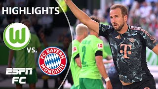 🚨 SEASON OPENER THRILLER 🚨 Wolfsburg vs Bayern Munich  Bundesliga Highlights  ESPN FC [upl. by Enaj]