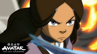 Kataras Best Fight Scenes Ever 💧  Avatar The Last Airbender [upl. by Lowson457]