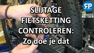 SLIJTAGE KETTING VAN FIETS CONTROLEREN Zo doe je dat met oa een chainchecker [upl. by Giorgi725]