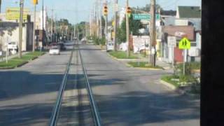 South Shore Line Street Running in Michigan City Indiana [upl. by Neilla83]