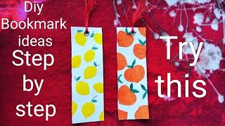 Diy Bookmark ideas 💡 for beginners diy bookmarks [upl. by Atinob]