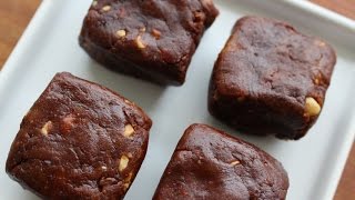 DIY RAW CHOCOLATE DATE FUDGE You must try this [upl. by Ydnik]