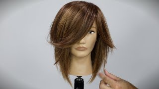 Shaggy Long Bob Haircut Tutorial [upl. by Kallick]