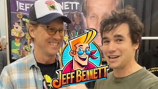 I interview Jeff Bennett voice of Johnny Bravo [upl. by Carnes820]