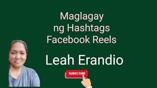 Facebook Reels needs Hashtags facebookreels hashtag paanodumamiangviewerssafacebook tutorial [upl. by Dupin]