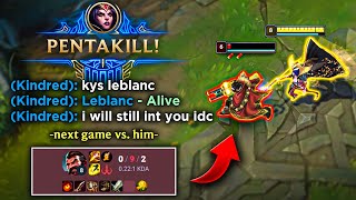 Carrying toxic teammate with a PENTAKILL then destroying him the very next game [upl. by Artenahs]