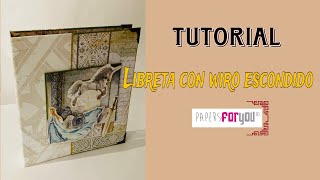 Tutorial Libreta con Wiro Escondido papersforyousl6846 [upl. by Vasilek]