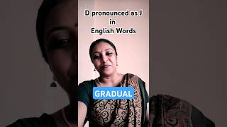 Pronunciation Check II Common Pronunciation Pattern II D pronounced as J [upl. by Heins5]