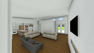 Falletta Residence PhotoREAL Vid1 Exterior amp Interior [upl. by Amikahs]