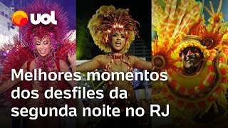 Carnaval 2024 assista aos melhores momentos dos desfiles do Grupo Especial  Dia 2 no Rio [upl. by Olethea]