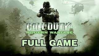 Call of Duty 4 Modern Warfare 2007  Full Game Walkthrough Longplay [upl. by Gautious]