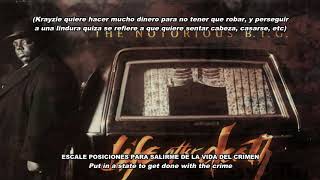 The Notorious BIG  Notorious Thugs Lyrics Español  Ingles [upl. by Venator]