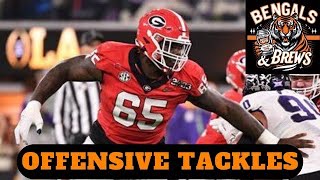 Which Offensive Tackle Should The Bengals Take At Pick 18 [upl. by Rubinstein708]