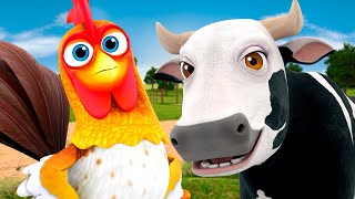 Bartolito  Lola The Cow and More Farms Animals  Kids Songs amp Nursery Rhymes [upl. by Ahsinej]