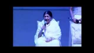 Lata Mangeshkar sings for Sachin Tendulkar [upl. by Vanderhoek]