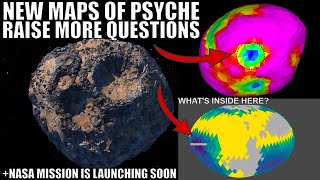 New Maps of Asteroid 16 Psyche Reveal Unusual Details  NASA Mission Soon [upl. by Ready430]