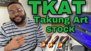 TKAT Takung art stock  watch or jump in [upl. by Finbur]