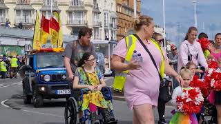 Hastings Old Town Carnival 7th August [upl. by Bonina972]