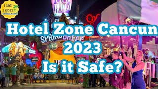 Hotel Zone Cancun  Is it Safe [upl. by Wong]