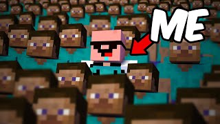 Going Undercover in a Minecraft Server for 24 Hours [upl. by Lough88]