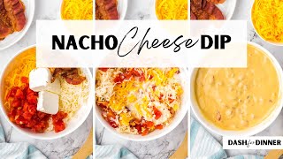 Nacho Cheese Dip Recipe [upl. by Kcirdnekel]