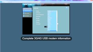 ASUS router quick howto connect with a USB 3G4G modem [upl. by Chicky184]