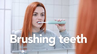 Brushing Teeth  Sound Effect Copyright Free [upl. by Eedia159]