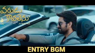 Varudu Kaavalenu  Entry BGM  FULL HD  Naga Shourya  Ritu Varma  4K [upl. by Nahama373]