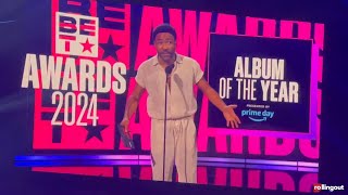 Donald Glovers historic 2024 BET Awards rant [upl. by Stover429]