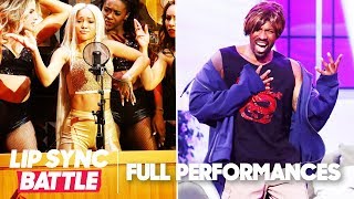 Karrueche Tran’s “Bodak Yellow” vs Deon Cole’s “Torn”  Lip Sync Battle [upl. by Slein]