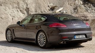 Porsche Panamera S amp Panamera E Hybrid review 2013 [upl. by Cone]