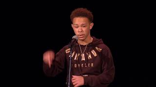 2018 Youth Speaks Teen Poetry Slam  Justin quotJWaltquot Walton quotYours Trulyquot [upl. by Kendra931]