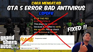 CARA MEMPERBAIKI GTA 5 ERROR RAGE PLUGINHOOK LSPDFR GTA 5 MODS [upl. by Yknip]