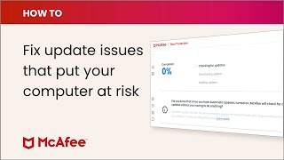 How to fix update issues with McAfee software on a Windows PC [upl. by Ybanrab787]