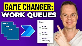 ITS HERE Work Queues in Power Automate  Full Tutorial [upl. by Cedell]