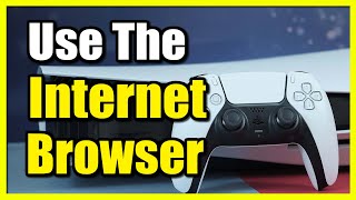 How to Use the Web Browser on the PS5 Console Quick Tutorial [upl. by Robaina353]