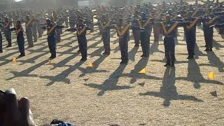 Tshwane SAPS Academy 2015 intake PT display [upl. by Yeltsew34]