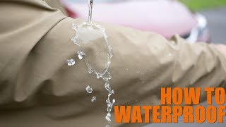 How To Easily Waterproof Your Stuff [upl. by Eihcir]