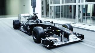 Sauber wind tunnel at Hinwil full HD [upl. by Nnylirej]