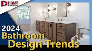 Top Bathroom Design Trends 2024  SEE THESE Before Building or Remodeling [upl. by Zaria]