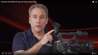 Panasonic AGDVX200 5 Tips and Tricks by Barry Green [upl. by Anod]