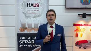 HAUS  Iran agrofood 2024 [upl. by Ursal727]