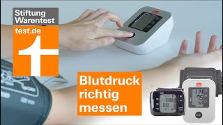 Blutdruck richtig messen mit HandgelenkBlutdruckmesser und Oberarmgerät Test Blutdruckmessgeräte [upl. by Thad]