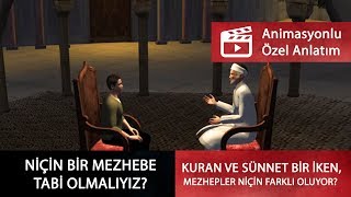 Kuran ve sünnet bir iken mezhepler niçin farklı oluyor Animasyonlu anlatım [upl. by Ahsehyt678]