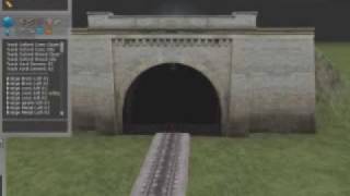 Making Tunnels in Railworks [upl. by Blunt]