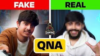 AJJUBHAI REAL FACE REVEAL  QampA  TOTAL GAMING [upl. by Ardnossac]