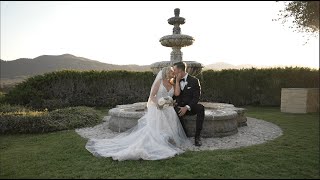 Megan amp Tim  Gorgeous Central California Wedding at Whispering Rose Ranch in Solvang CA [upl. by Eicyal45]