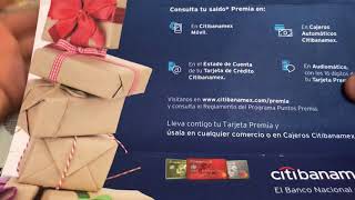 Unboxing Tarjeta Puntos Premia Citibanamex Como Funciona  Dinero en Efectivo  MIXBITS [upl. by Ardnekan]