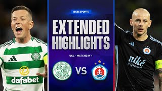 Celtic vs Slovan Bratislava Extended Highlights  UCL League Phase MD 1  CBS Sports Golazo [upl. by Dodson834]