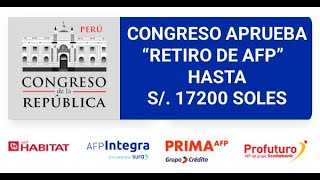 Nuevo retiro de Afp de hasta 4 UIT [upl. by Ahsietal700]